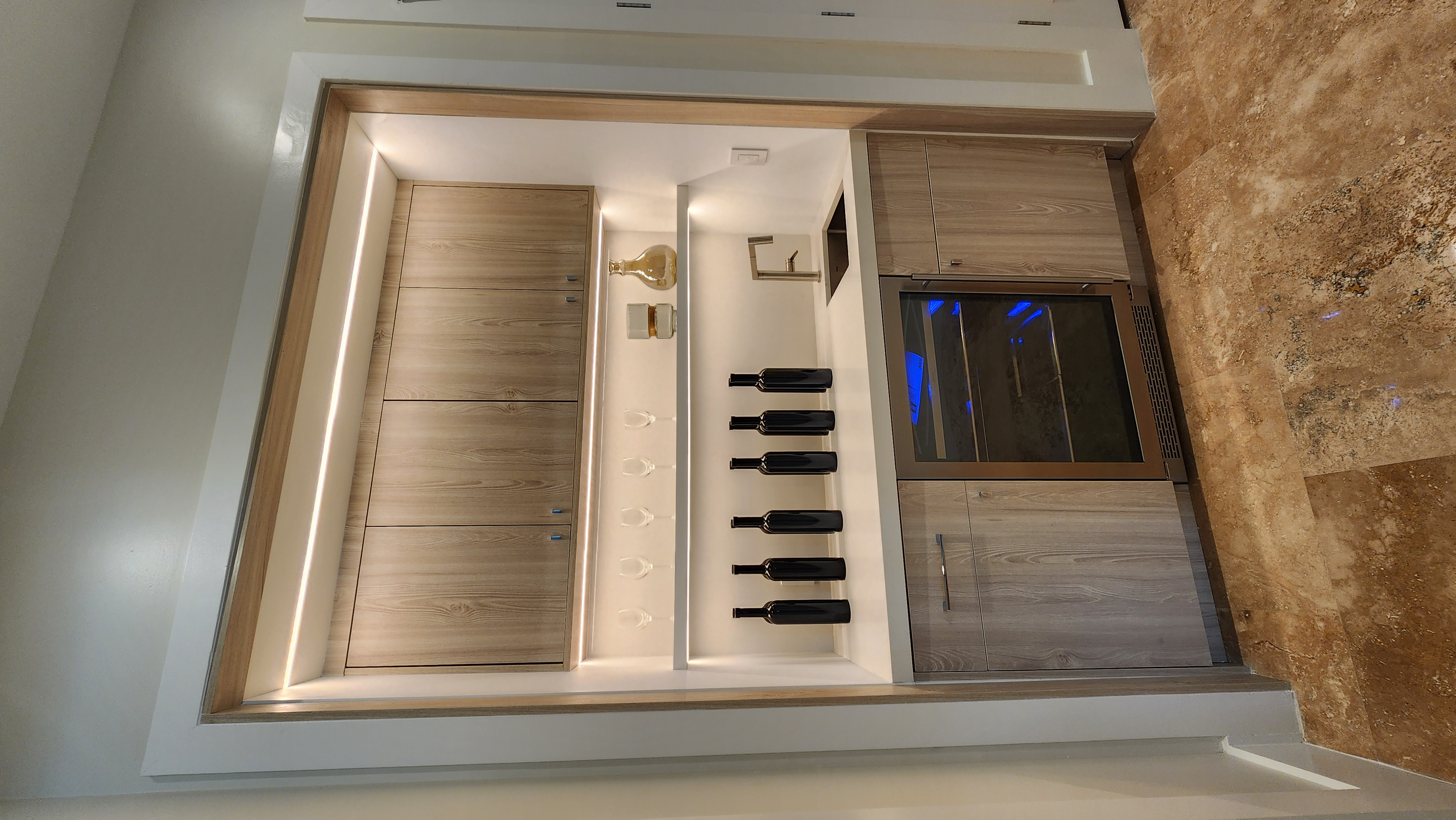 Custom bar project by Maxx Designs
